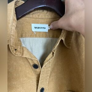 Mustard yellow Taylor stitch shirt